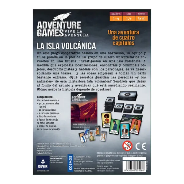 Adventure Games La Isla Volcánica