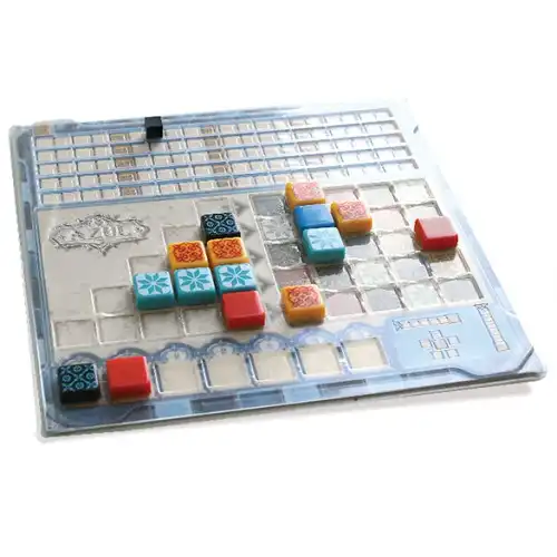 Azul Mosaico de cristal