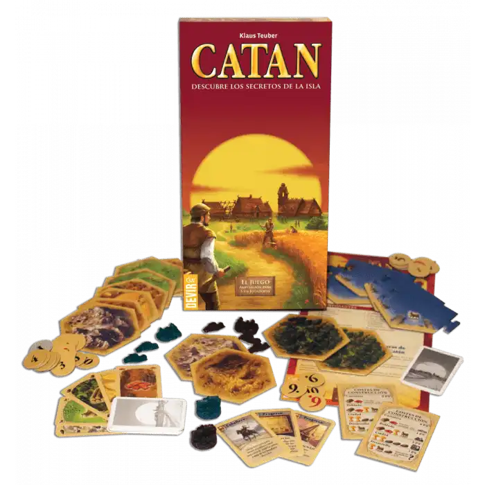 Catán expansión para 5 y 6 jugadores