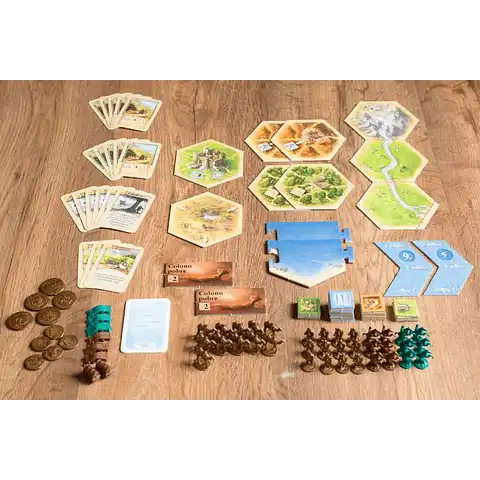 Catan Mercaderes y Bárbaros exp 5 y 6 jugadores