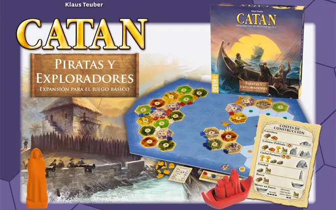 Catán piratas y exploradores
