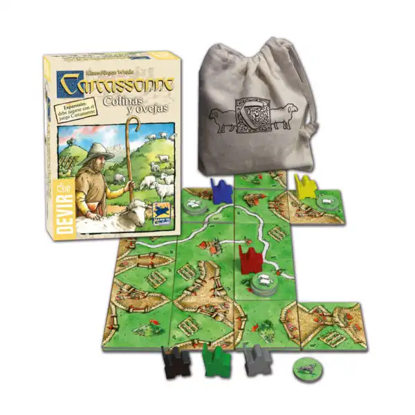 Carcassonne Colinas y Ovejas (2da Edición)