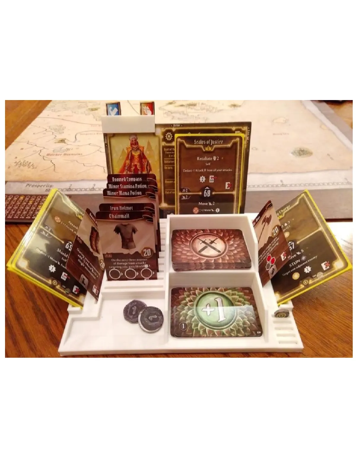 Dashboard Gloomhaven Impresión 3D