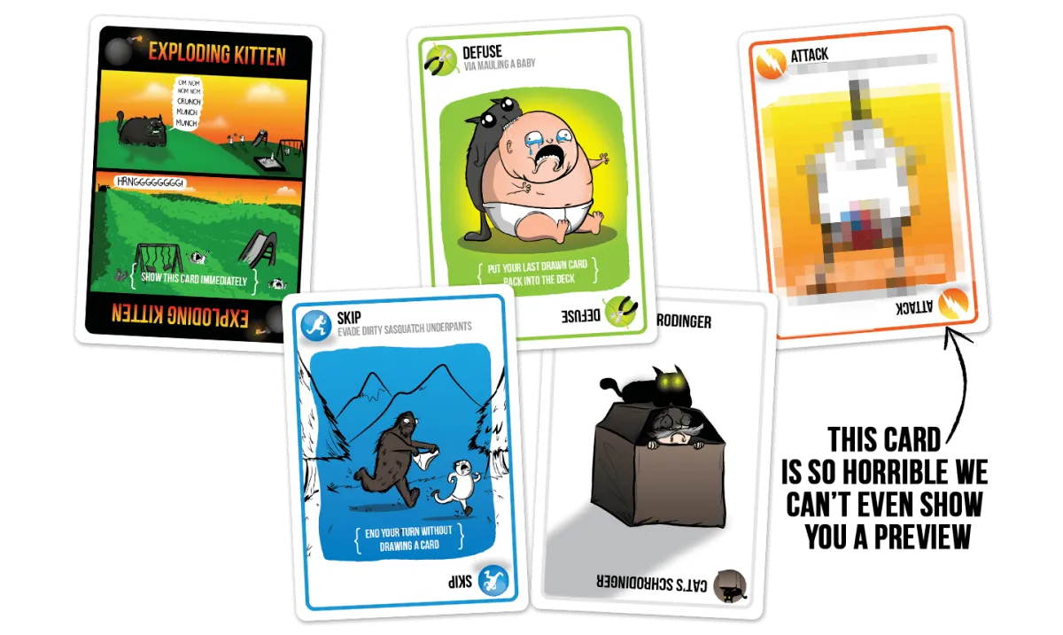 Exploding Kittens NSFW