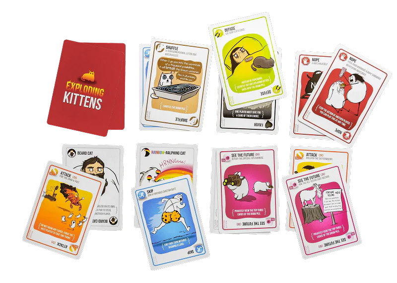 Exploding Kittens Edición 2 Jugadores