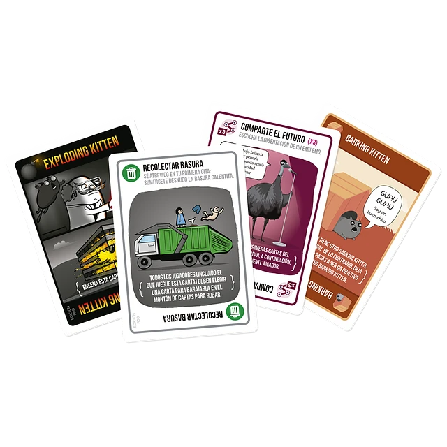 Exploding Kittens Recetas del Desastre