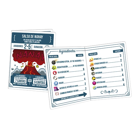 Exploding Kittens Recetas del Desastre