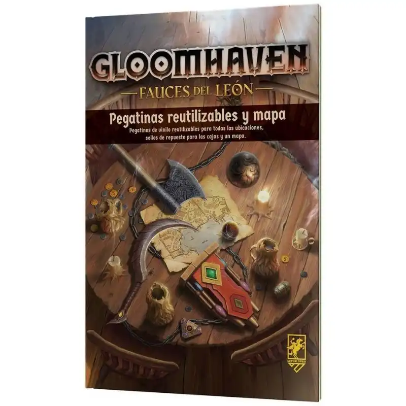 Gloomhaven Fauces del León Removable Sticker Set