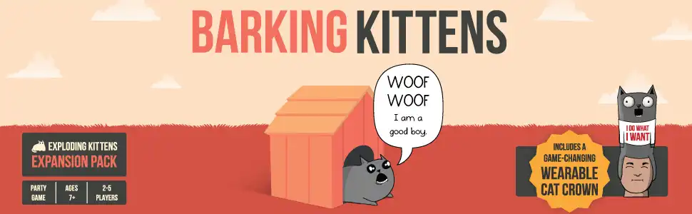 Exploding Kittens Barking Kittens