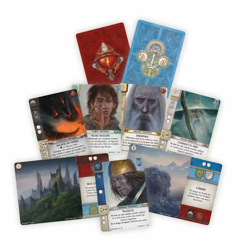Guerra del Anillo el juego de cartas