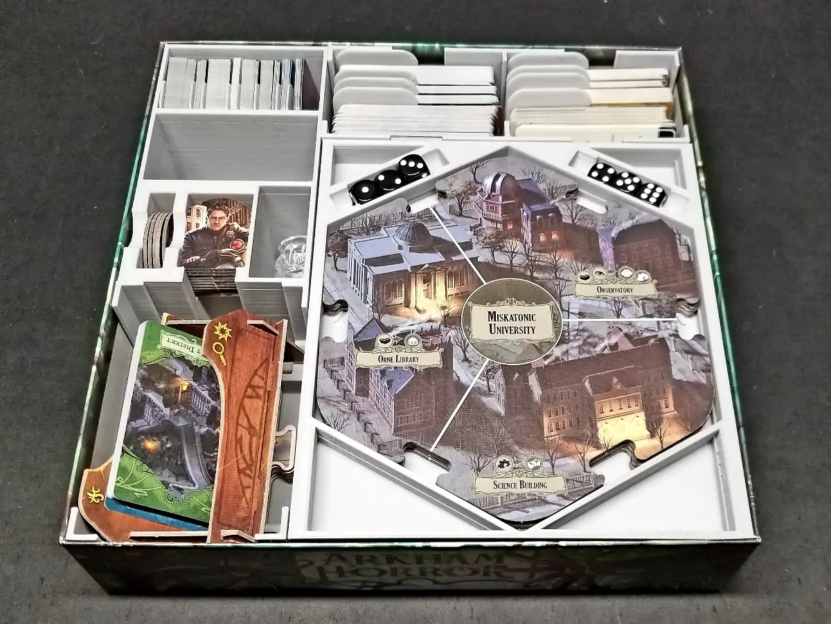 Inserto Arkham Horror LCG 3D