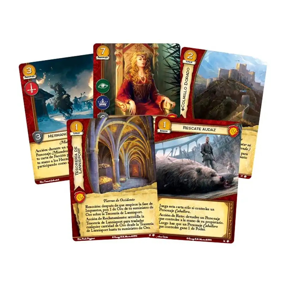 Juego de Tronos LCG Leones de Roca Casterly