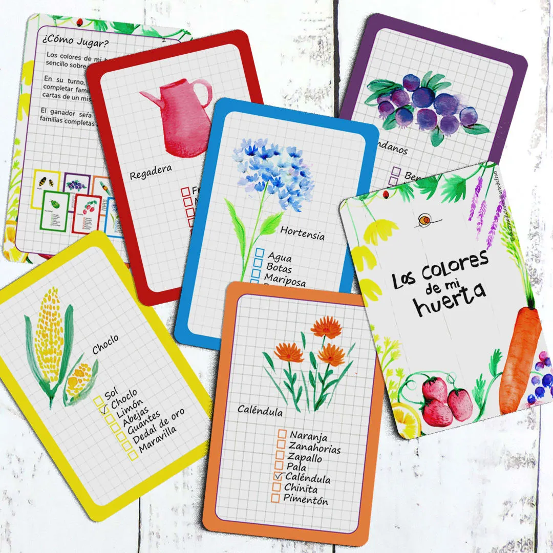 Los colores de mi huerta