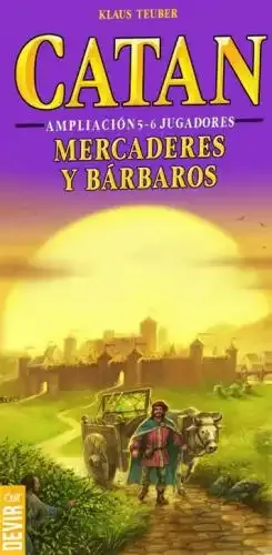 Catan Mercaderes y Bárbaros exp 5 y 6 jugadores
