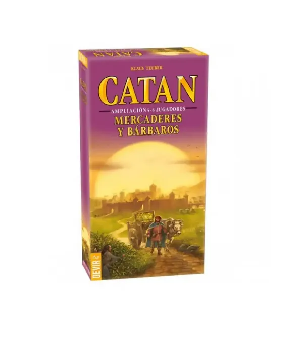 Catan Mercaderes y Bárbaros exp 5 y 6 jugadores