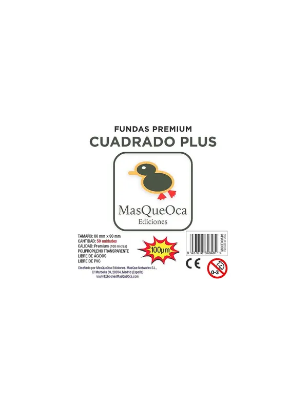 Fundas Cuadradas 80x80 50 unidades