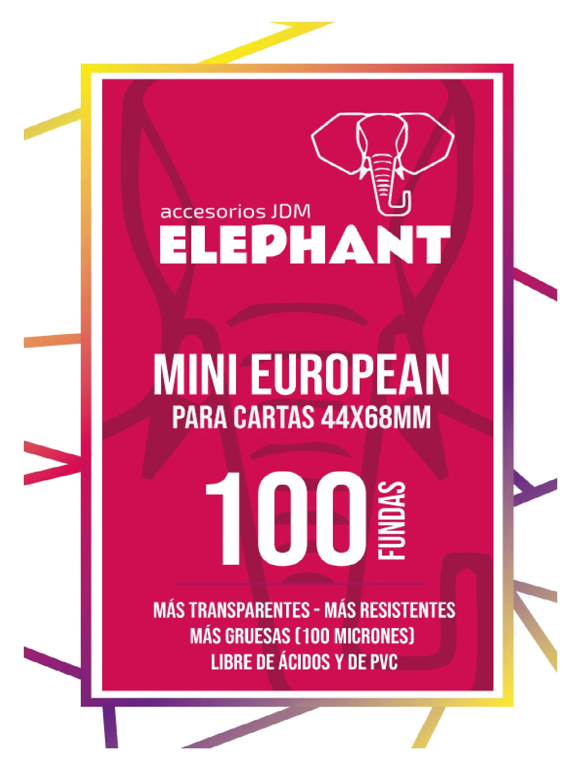 Funda Elephant Mini European 44 x 68