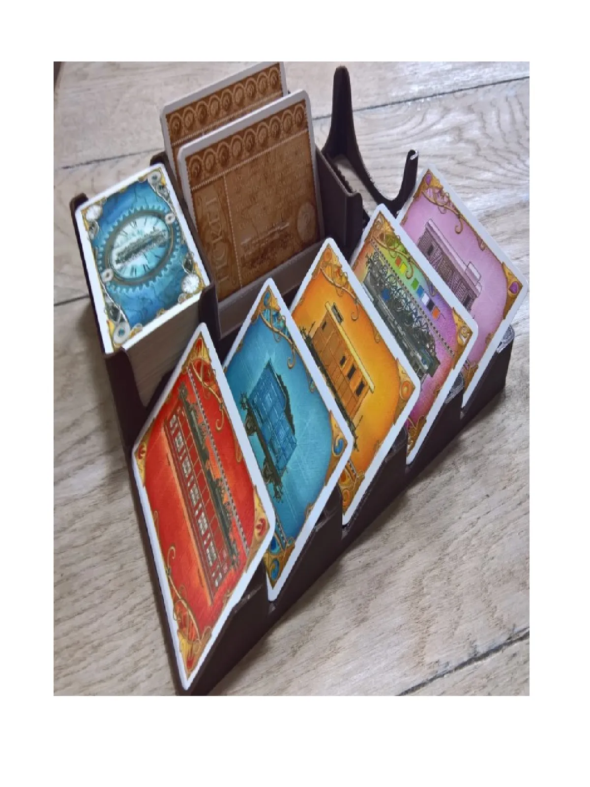 Organizador Aventureros al tren Europa Impresión 3D