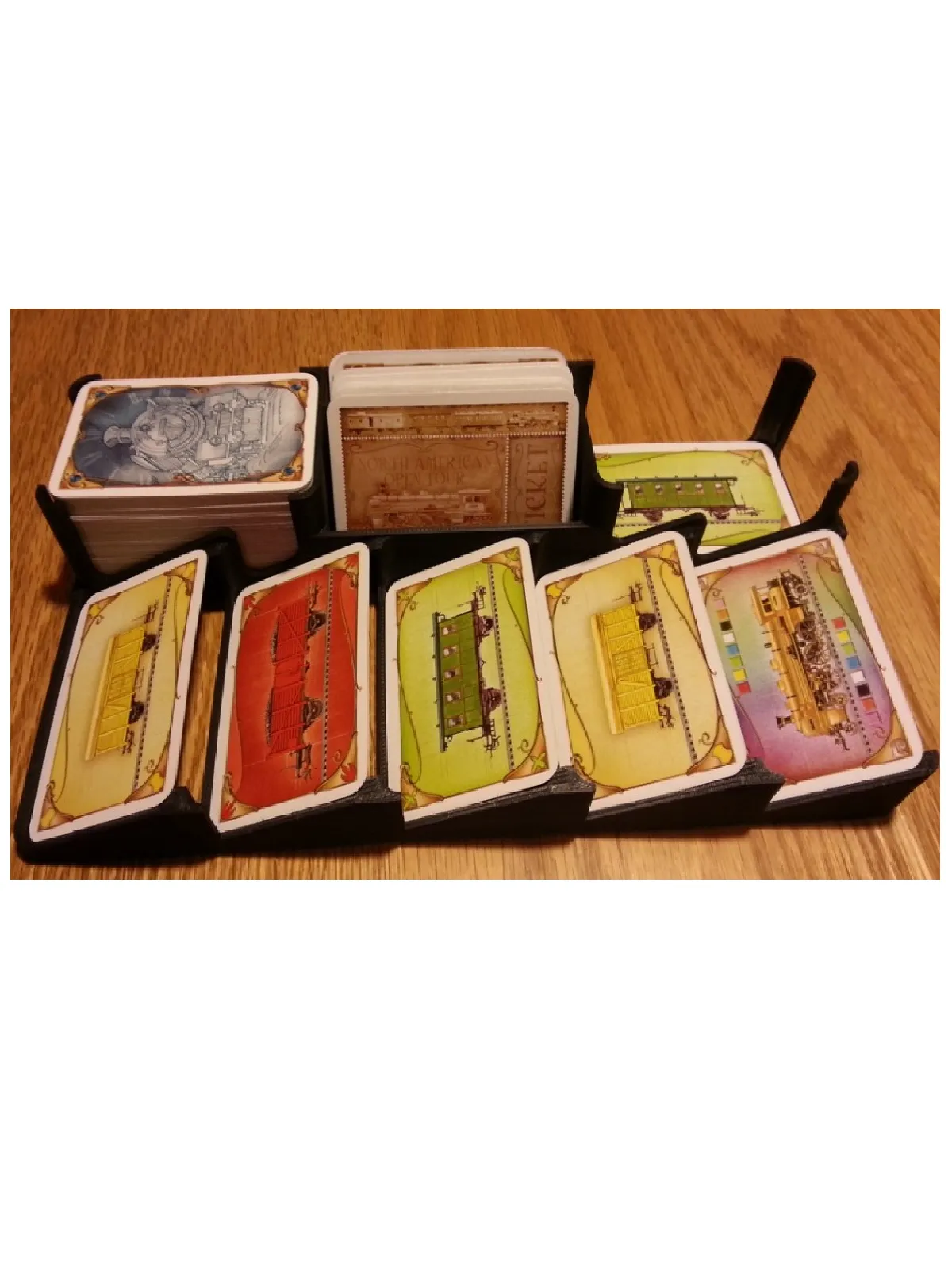 Organizador Aventureros al tren USA Impresión 3D