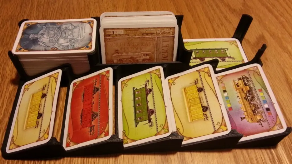 Organizador Aventureros al tren USA Impresión 3D