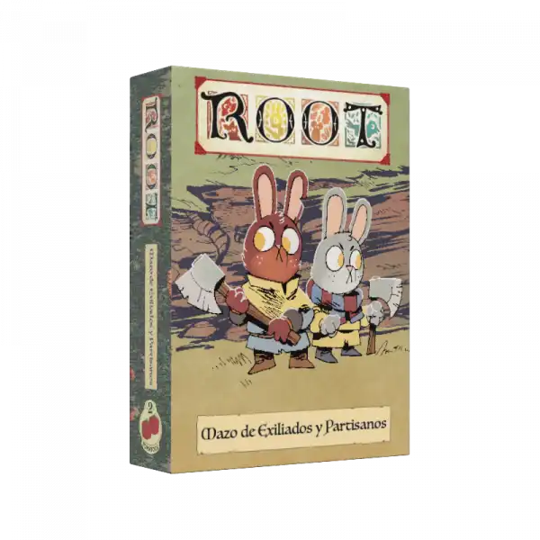 Root Pack cartas de Exiliados y Partisanos