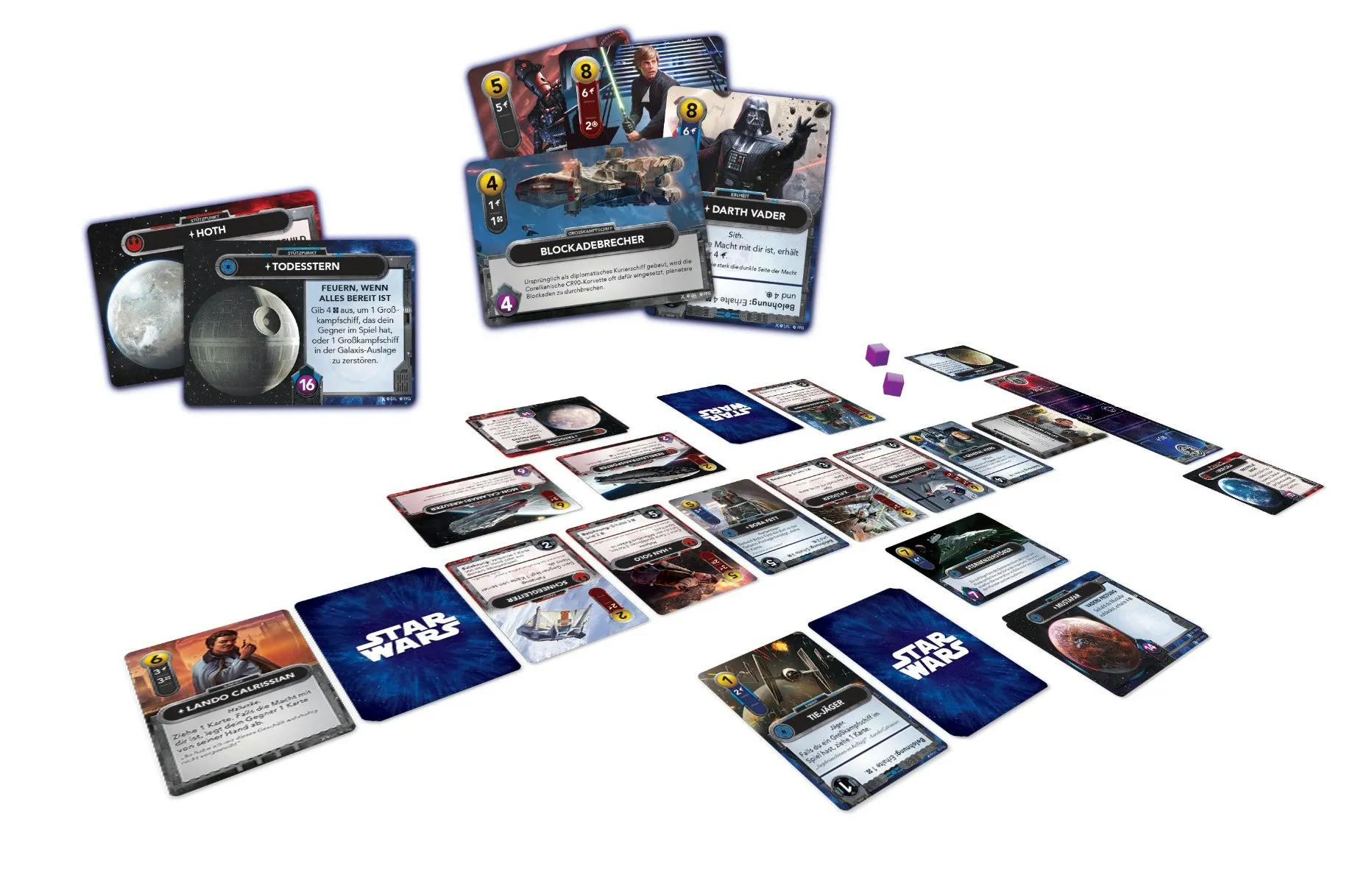 Star Wars the deck building game