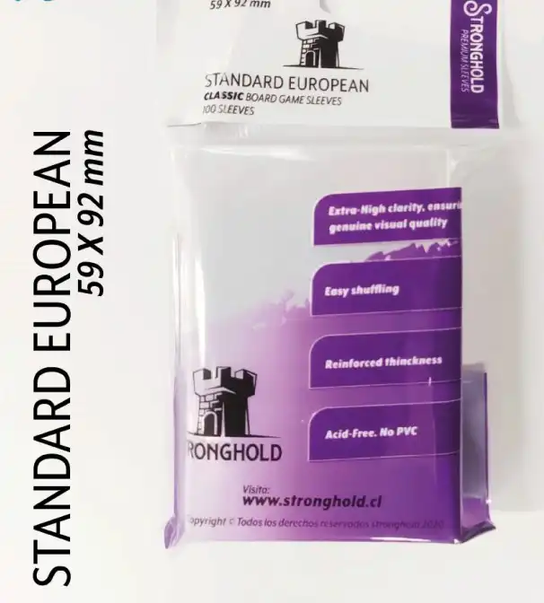 Fundas protectoras Standard European 59x92