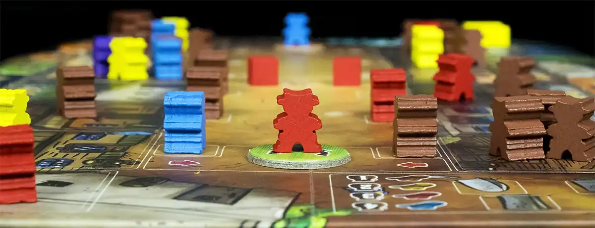 Un puñado de Meeples